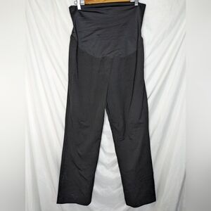 LOFT Petites Black Maternity Dress Pants, 12 Petite